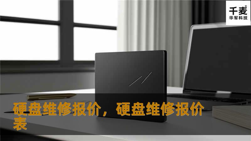 硬盘维修报价，硬盘维修报价表