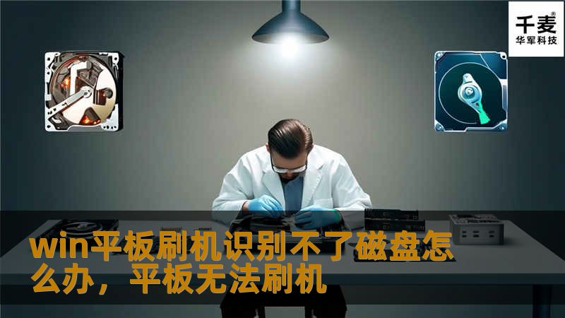 win平板刷机识别不了磁盘怎么办，平板无法刷机