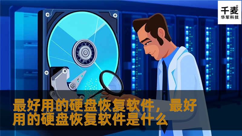 你是否曾因误删文件或硬盘故障而痛苦不已？想要找回丢失的数据却不知道该选用哪款硬盘恢复软件？本文为你推荐几款功能强大的硬盘恢复软件，帮助你轻松恢复丢失的数据。