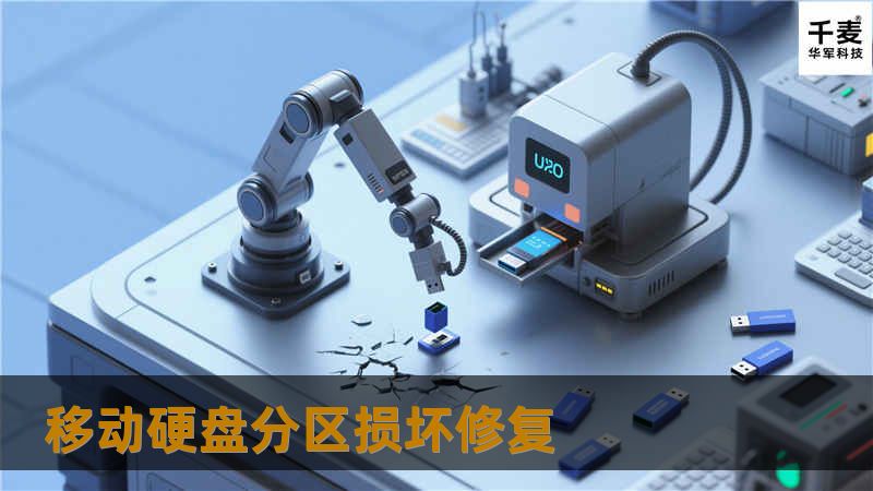 本文提供关于移动硬盘分区损坏修复的全面解决方案与专业教程，帮助用户恢复数据，修复分区。