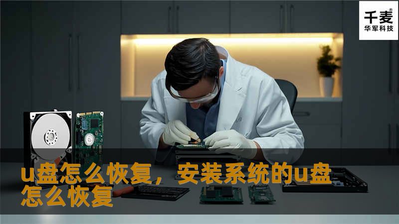u盘怎么恢复，安装系统的u盘怎么恢复