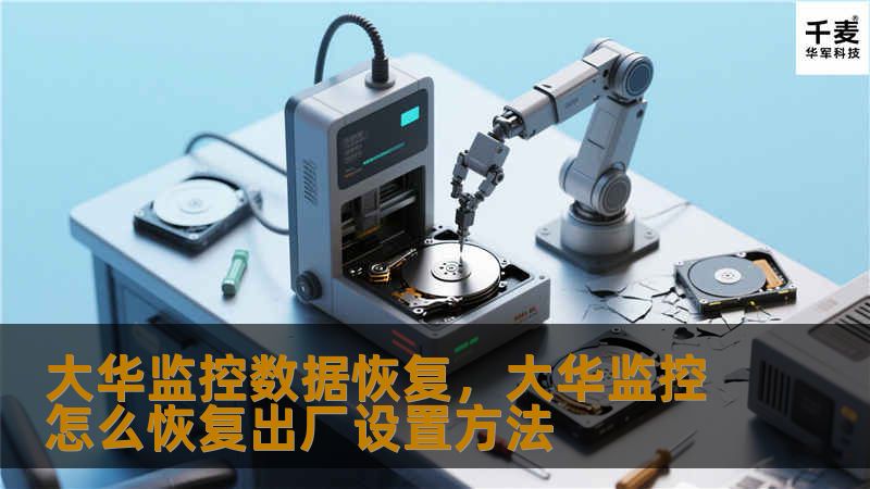 大华监控数据恢复，大华监控怎么恢复出厂设置方法