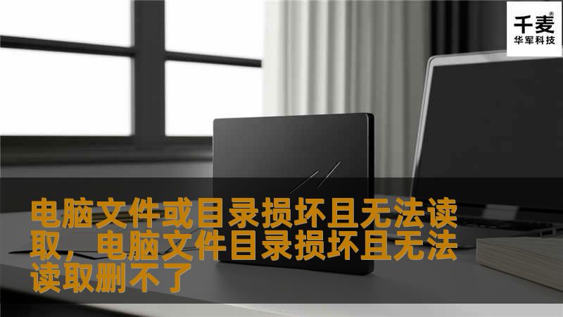 电脑文件或目录损坏且无法读取，电脑文件目录损坏且无法读取删不了