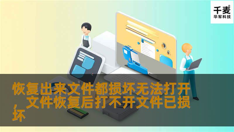 恢复出来文件都损坏无法打开，文件恢复后打不开文件已损坏