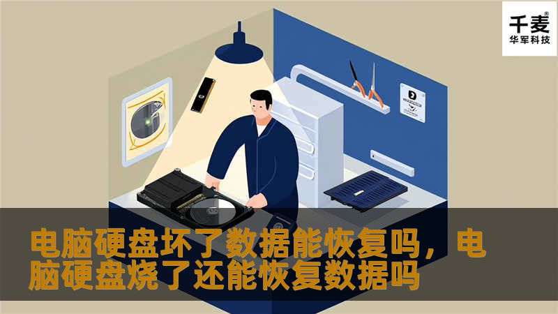 电脑硬盘坏了数据能恢复吗，电脑硬盘烧了还能恢复数据吗