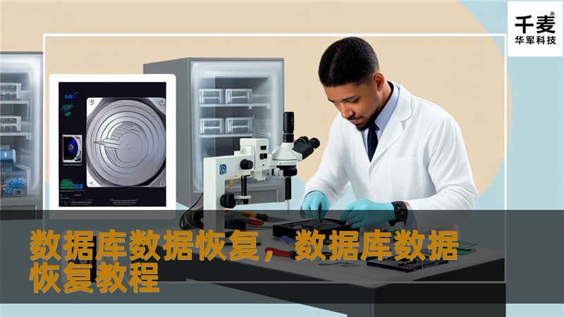 数据库数据恢复，数据库数据恢复教程