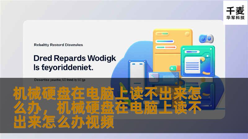 机械硬盘在电脑上读不出来怎么办,机械硬盘在电脑上读不出来怎么办视频 机械硬盘在电脑上读不出来怎么办,机械硬盘在电脑上读不出来怎么办视频