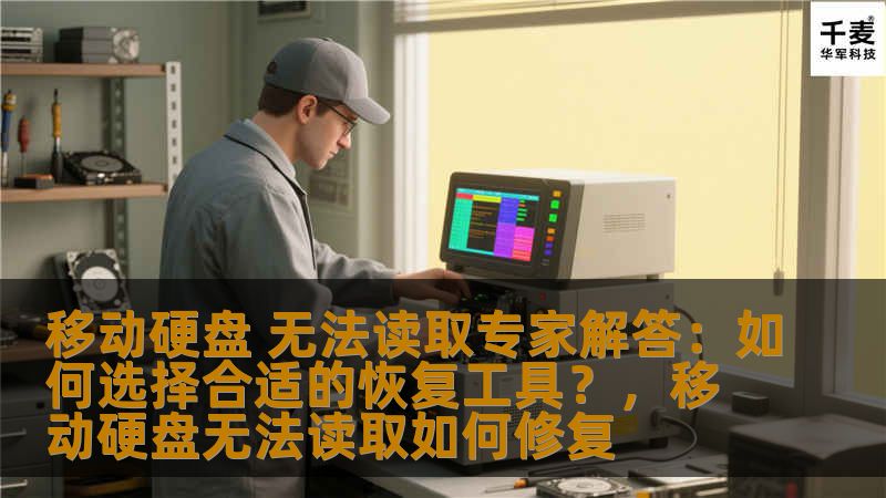 面对移动硬盘无法读取的问题，很多用户都感到困惑和焦虑。本文将为您详细解析如何选择合适的恢复工具，帮助您轻松应对数据丢失问题，恢复重要文件。