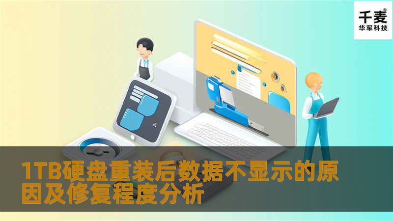 探讨1TB硬盘重装后数据不显示的原因及修复程度，提供实用的解决方案与案例分析。