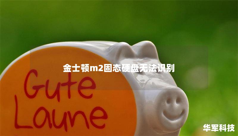 金士顿M2固态硬盘无法识别的解决方案