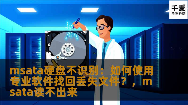 文章介绍了当msata硬盘不识别时，如何利用专业数据恢复软件帮助用户找回丢失文件的解决方案。详细分析了常见的硬盘不识别原因以及使用数据恢复工具的操作方法。