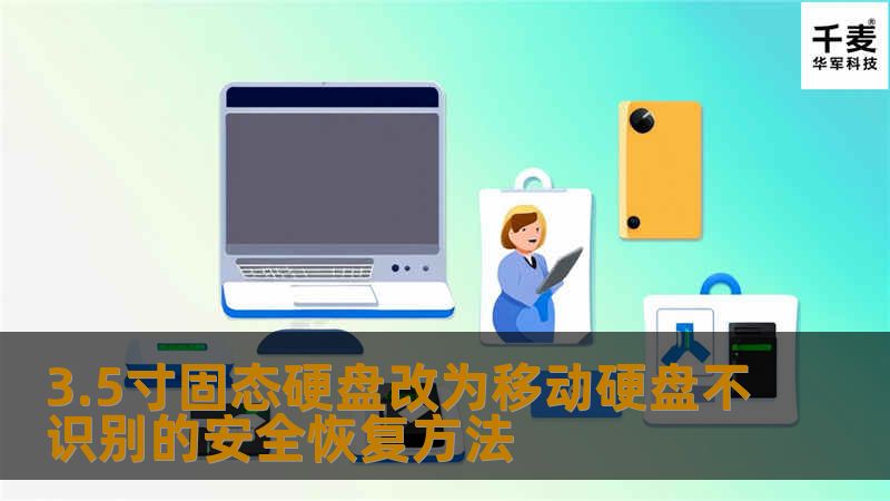 探讨3.5寸固态硬盘改为移动硬盘不识别的安全恢复方法，提供实用操作步骤和真实案例，帮助用户解决数据恢复问题。