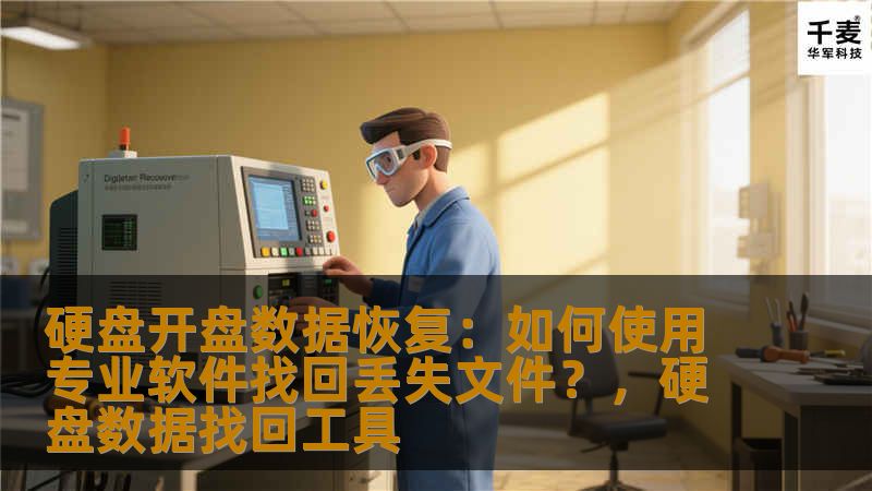 硬盘开盘数据恢复：如何使用专业软件找回丢失文件？，硬盘数据找回工具
