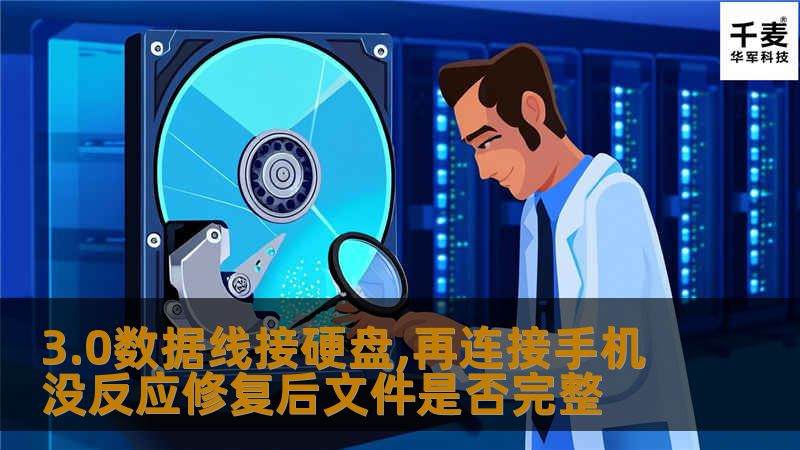 3.0数据线接硬盘后连接手机无反应，如何修复？了解数据完整性及恢复方法，确保您的文件安全。