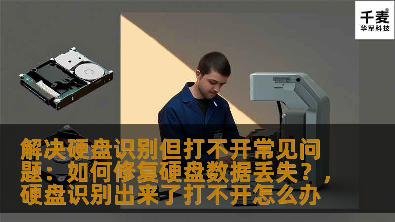 你的硬盘可能已经被电脑识别，但却无法打开？这类问题常常会让人感到焦虑不安，尤其是当硬盘中存储着重要的文件和数据时。本文将为你详细介绍常见的硬盘识别问题及其解决方法，帮助你恢复丢失的数据，保障个人或工作文件的安全。