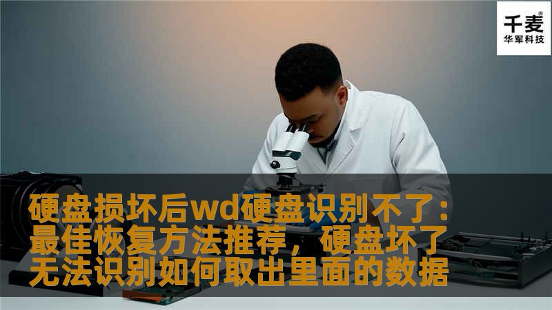 本文详细介绍了当WD硬盘因损坏而无法识别时，用户应该采取的最佳恢复方法。包括硬盘常见故障分析、常用修复工具、专业数据恢复服务等内容，为用户提供全面的解决方案。