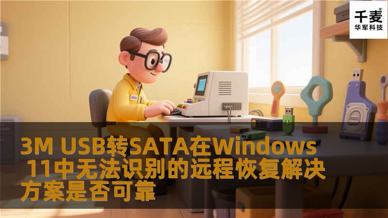 3M USB转SATA在Windows 11中无法识别的问题，探讨远程恢复方案的可靠性，提供详细解决方案与真实案例。