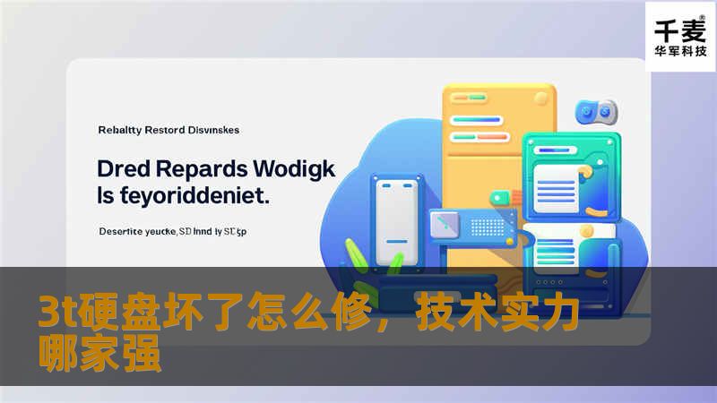 3t硬盘坏了怎么修，技术实力哪家强