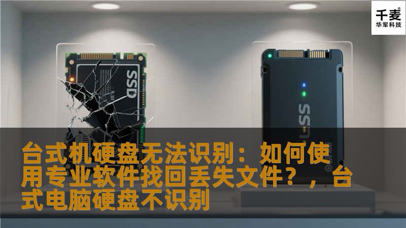 台式机硬盘无法识别：如何使用专业软件找回丢失文件？，台式电脑硬盘不识别