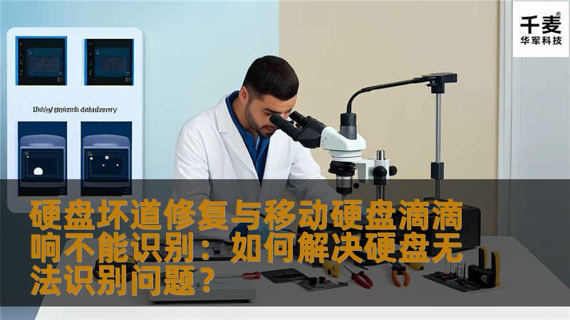 本文介绍了硬盘坏道修复的常见方法，并深入探讨了如何解决移动硬盘滴滴响且无法识别的问题，为您提供全面的硬盘故障排除指南。