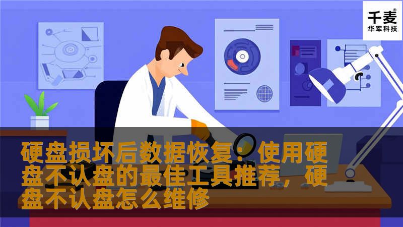 硬盘损坏后数据恢复：使用硬盘不认盘的最佳工具推荐，硬盘不认盘怎么维修
