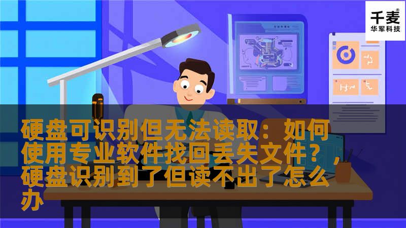 硬盘可识别但无法读取：如何使用专业软件找回丢失文件？，硬盘识别到了但读不出了怎么办