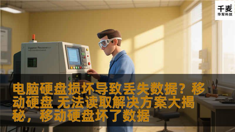 电脑硬盘损坏导致丢失数据？移动硬盘 无法读取解决方案大揭秘，移动硬盘坏了数据