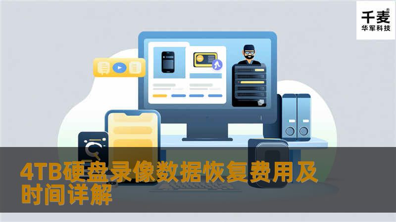 4TB硬盘录像数据恢复费用及时间详解
