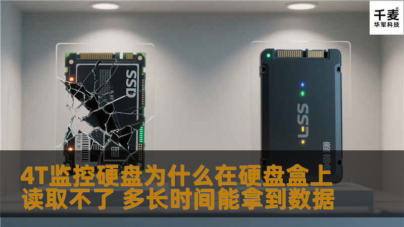 探讨4T监控硬盘在硬盘盒上无法读取的原因及数据恢复时间，帮助用户解决实际问题。