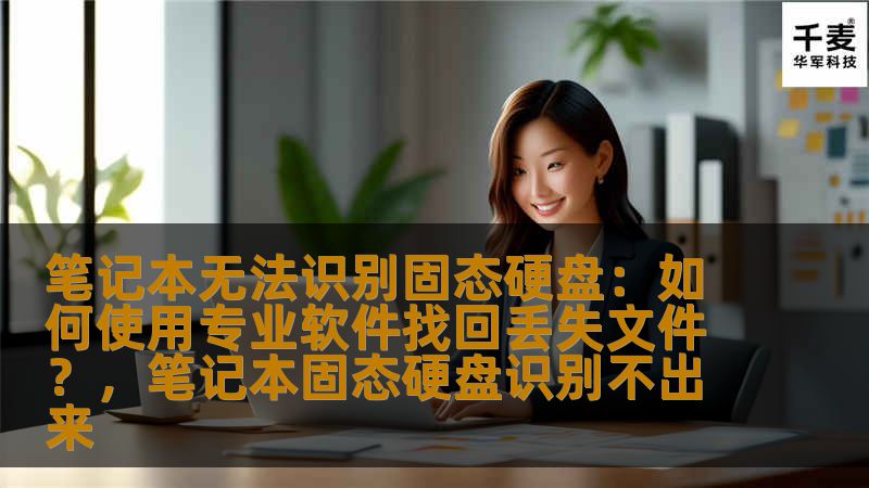 笔记本无法识别固态硬盘：如何使用专业软件找回丢失文件？，笔记本固态硬盘识别不出来