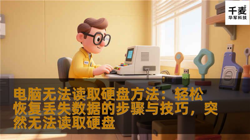 电脑无法读取硬盘方法：轻松恢复丢失数据的步骤与技巧，突然无法读取硬盘