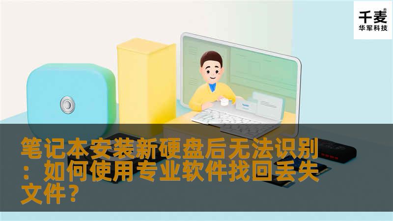 笔记本安装新硬盘后无法识别：如何使用专业软件找回丢失文件？