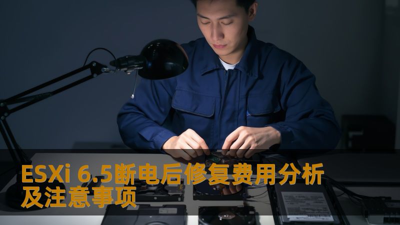 ESXi 6.5断电后修复费用分析及注意事项