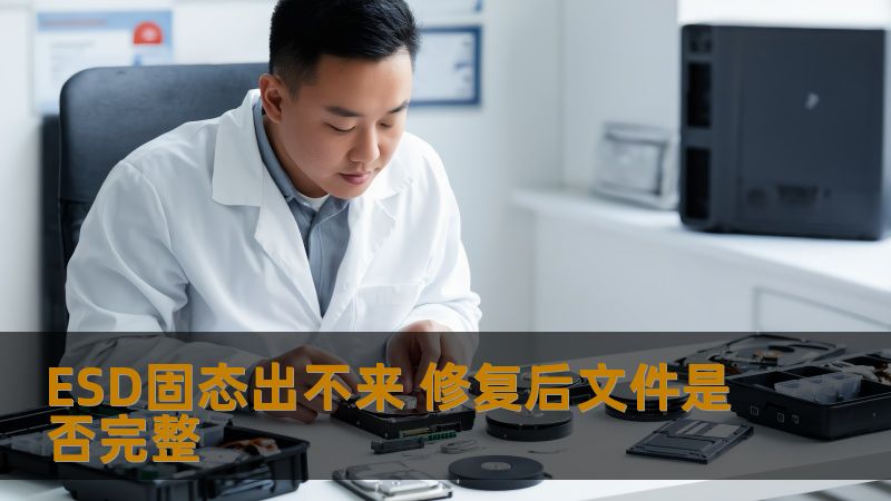 ESD固态出不来 修复后文件是否完整