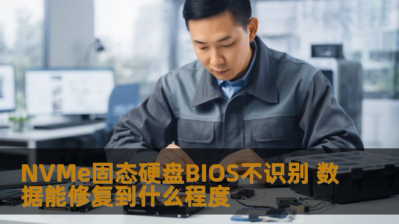 深入分析NVMe固态硬盘BIOS不识别的现象，探讨数据能修复到什么程度，提供详细的故障分析与恢复方法。