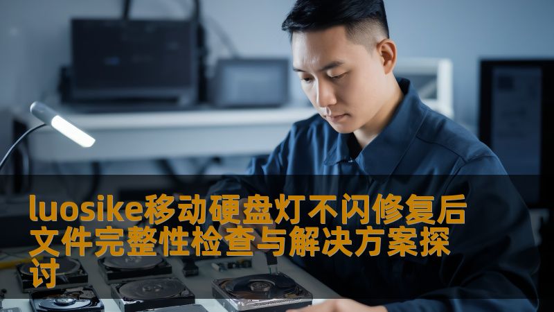 探讨luosike移动硬盘灯不闪后的文件完整性检查与解决方案，提供实用的故障分析和恢复步骤。