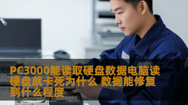 PC3000能读取硬盘数据电脑读硬盘就卡死为什么 数据能修复到什么程度