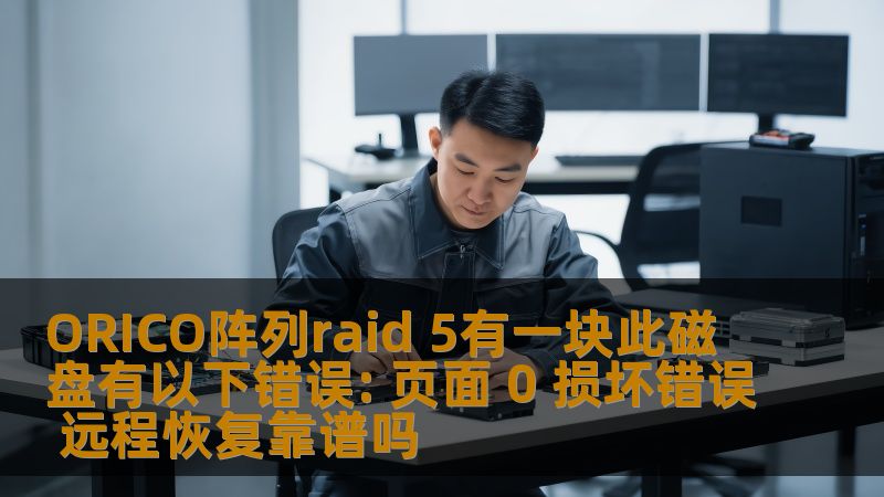 ORICO阵列raid 5有一块此磁盘有以下错误: 页面 0 损坏错误 远程恢复靠谱吗