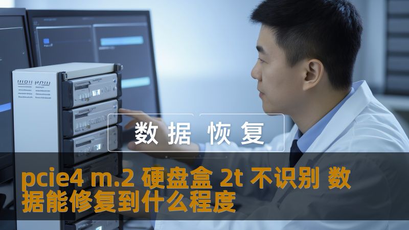 pcie4 m.2 硬盘盒 2t 不识别 数据能修复到什么程度