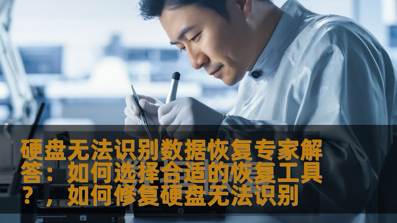 硬盘无法识别数据恢复专家解答：如何选择合适的恢复工具？，如何修复硬盘无法识别