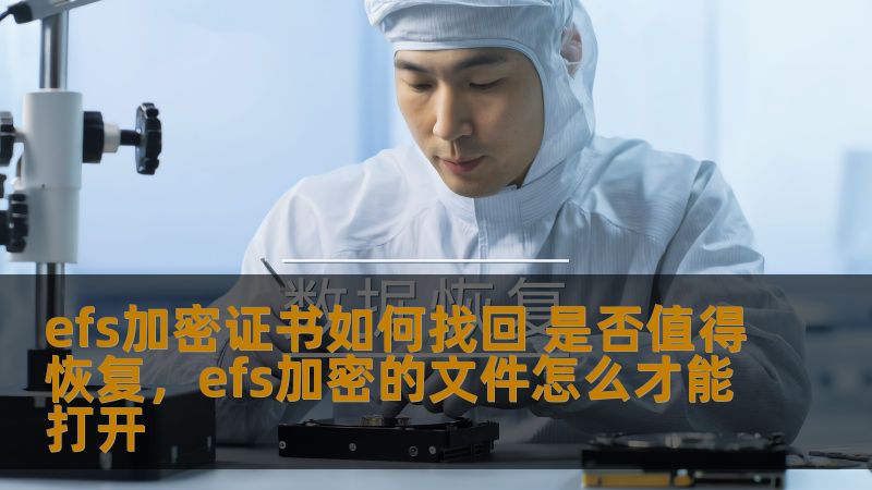 本文将为您解答如何找回EFS加密证书，恢复过程的可行性及是否值得恢复。通过了解相关细节，您将更好地掌控数据安全，避免潜在的风险。