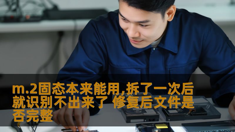 m.2固态本来能用,拆了一次后就识别不出来了 修复后文件是否完整