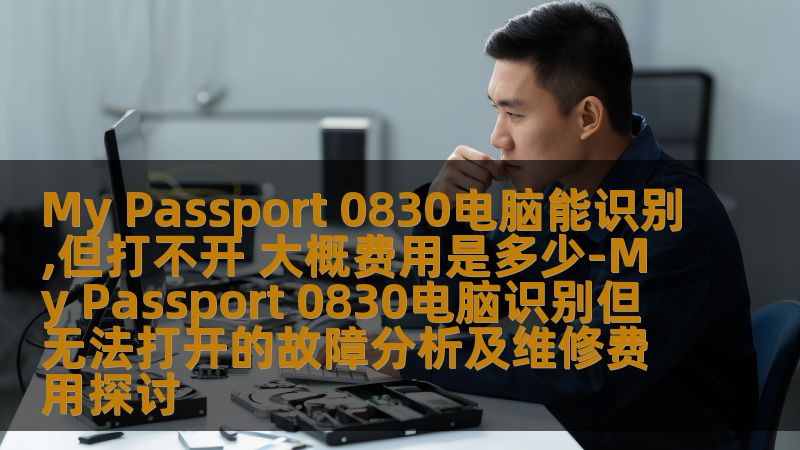 My Passport 0830电脑能识别,但打不开 大概费用是多少-My Passport 0830电脑识别但无法打开的故障分析及维修费用探讨