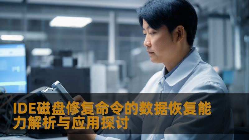 IDE磁盘修复命令的数据恢复能力解析与应用探讨 IDE磁盘修复命令的数据恢复能力解析与应用探讨