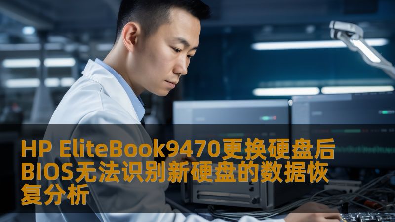 HP EliteBook9470更换硬盘后BIOS无法识别新硬盘的数据恢复分析