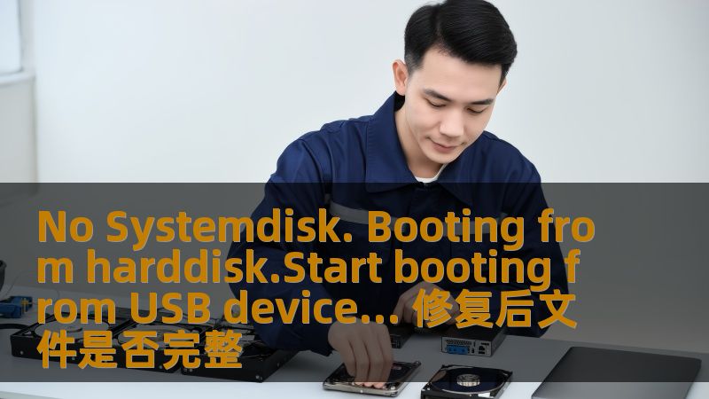 No Systemdisk. Booting from harddisk.Start booting from USB device... 修复后文件是否完整 No Systemdisk. Booting from harddisk.Start booting from USB device... 修复后文件是否完整