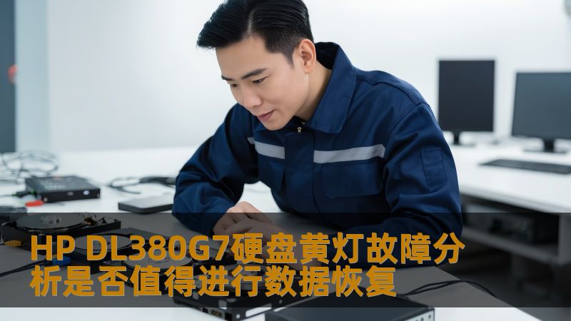 探讨HP DL380G7硬盘黄灯故障，分析是否值得进行数据恢复，帮助用户了解故障原因及恢复方法。