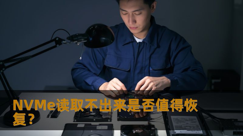 NVMe读取不出来是否值得恢复？本文探讨NVMe存储设备故障的常见原因、恢复步骤与真实案例，帮助您更好地应对数据丢失问题。
