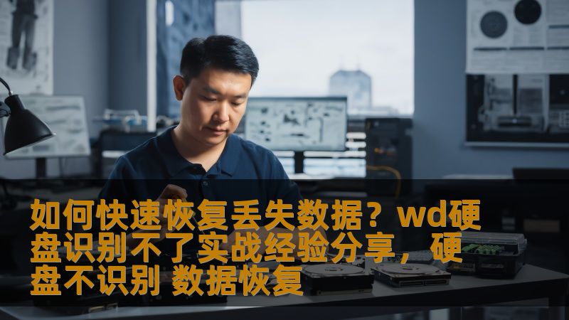 本文将为大家分享如何快速恢复丢失数据，尤其是针对WD硬盘无法识别的问题。通过实战经验，帮助您掌握有效的数据恢复方法，避免重要数据的永久丢失。