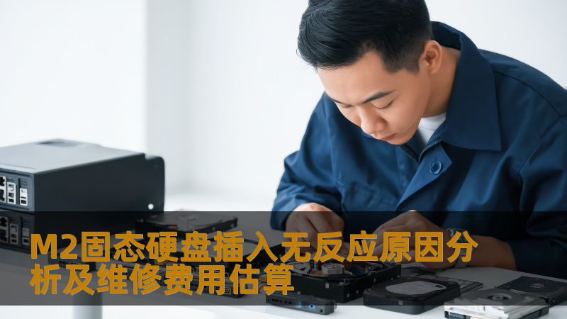 了解M2固态硬盘插入无反应的原因分析及维修费用估算，帮助您快速解决问题。